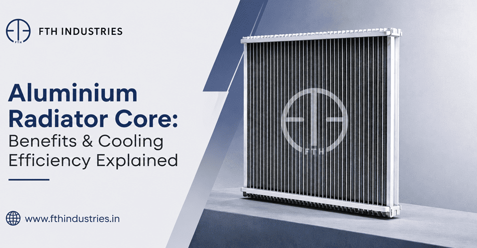 aluminium radiator core cooling efficiency