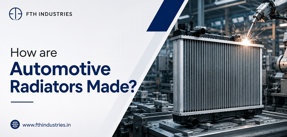 how automotive radiators are made