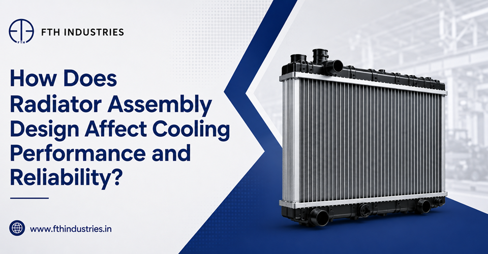 radiator assembly design for cooling performance